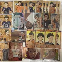ハイキュー カード まとめ売り 烏野高校