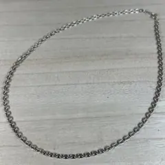 silver925 長丸デザイン ネックレスチェーン®️73 - メルカリ