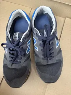 New Balance ML554SNB 26.5cm グレー ネイビー