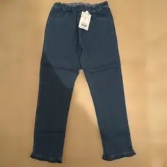 ♡ 新品　タグ付 ♡ アプレ レクール　柔らかデニムパンツ　130