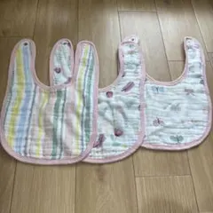 スタイ 3枚セット ガーゼ素材