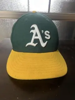 か*ず様 NEW ERA 59FIFTY アスレチックスCAP