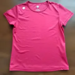 DESCENTE 　半袖Tシャツ　 ピンク Mのサムネイル
