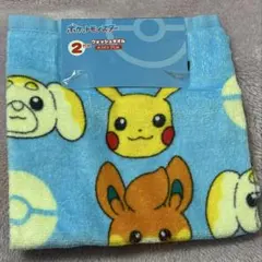 新品タグ付き 新品 ポケットモンスター ウォッシュタオル 2枚組のサムネイル