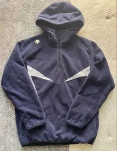 DESCENTE フリースジャケット M ネイビー