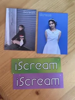 iScream トレカ ステッカー