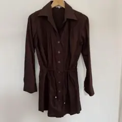 22オクトーブルのロング丈シャツ