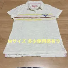 Mサイズ アイボリーポロシャツ ハワイ・リロのサムネイル