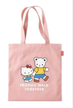 familiar ファミリア×ハローキティ トートバッグピンク 新品未使用 