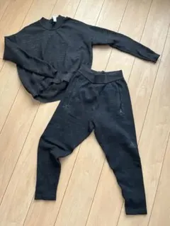 adidas 黒 セットアップ Mサイズ