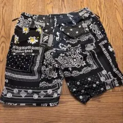 ショートパンツ　21SS ペイズリー柄　完売　Lのサムネイル