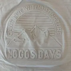 LOGOS DAYS 半袖Tシャツ 茶グレー