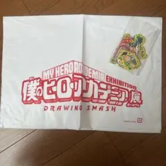 ヒロアカ　原画展　フレークシール　ショッパー