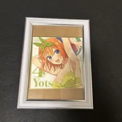 五等分の花嫁　中野四葉 水着　色紙