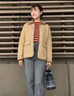 新品 TOMMY HILFIGER スリムキルティングジャケット XS