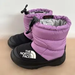 THE NORTH FACE 子ども用ブーツ パープル/ブラック 20cm
