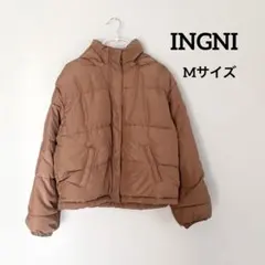 INGNI イング ダウンジャケット ベージュ ブラウン Mサイズ