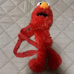 セサミストリート　エルモ　ぬいぐるみ　リュック