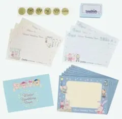 [新品·未開封] ダッフィー ウィンタートゥインクリングタウン レターセット