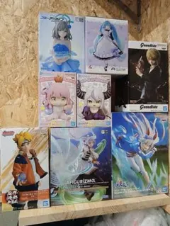 １２月最新プライズ　アニメフィギュア　まとめ売り　８個セット