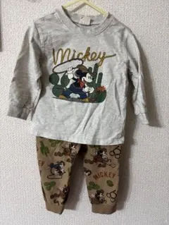 ミッキーマウス ベビーパジャマセット 95cm