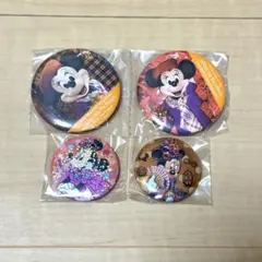 ディズニー　ミニーマウス　缶バッジセット