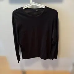 +J ブラック 長袖カットソー M ②