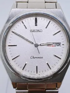 稼働 SEIKO セイコー 腕時計 クォーツ クロノス