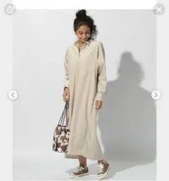 BAYFLOWコーデュロイシャツワンピース