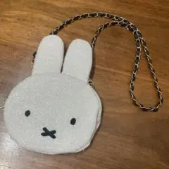 OPAQUE.CLIP×miffy フェイス型ミニショルダーバッグライトベージュ