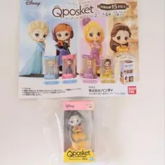 ディズニー Qposket ミニチュアコレクション2　ベル　ガチャガチャ