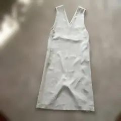 ビューティーユース　ジャンバースカート　アイボリー　M