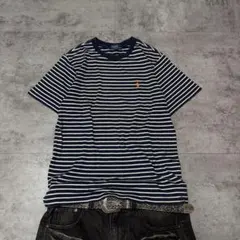 00s Polo Ralph Lauren border ピチT y2k