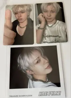 TREASURE ジョンファン　トレカ LOVE PULSE TEUME VER