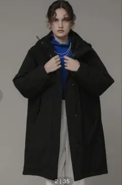 アーバンリサーチアウター　フーデッド中綿コート2024A/W