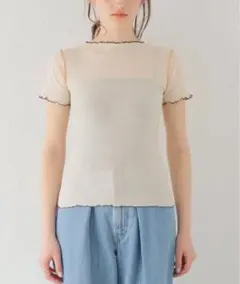 人気カラー♦︎baserange vein tee off whiteのサムネイル