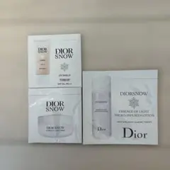 DIOR SNOW トライアル3点セット