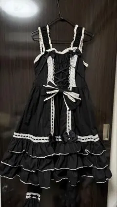 BODYLINE 黒いゴスロリ・ロリータドレス