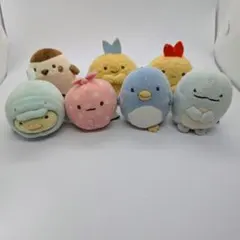 すみっこぐらしぬいぐるみセット　てのり　7個