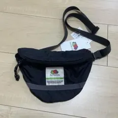 FRUIT OF THE LOOM ウエストバッグ ブラックのサムネイル