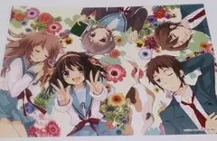 涼宮ハルヒ　イラスト集　特典　ビジュアルボード　イラストシート　A5サイズ
