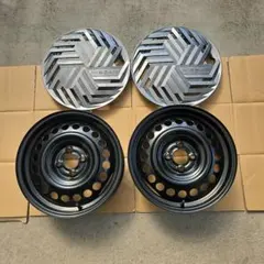 日産ノート純正鉄ホイールセット 1701-③ 1本分 送料込み - メルカリ
