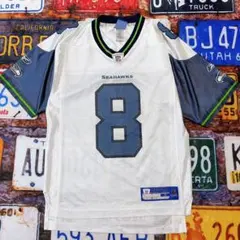 k*読様 NFL Reebok Seahawks ゲームシャツ ユニフォーム Sのサムネイル