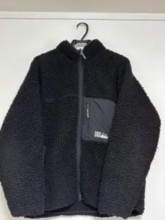 FIRST DOWN フリースジャケット M ブラック