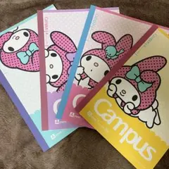 サンリオ マイメロディ Campusノート ４冊セット