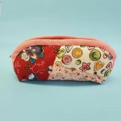 横長ポーチ「ピンク」