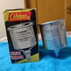希少コールマンフューエルファンネル銅製40年代VTG品銅製メッシュと