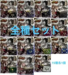仮面ライダー龍騎 カードデッキ メタルチャームコレクション 全種セット