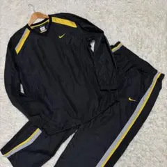 ✨美品 NIKE セットアップ ラインパンツ Y2K 刺繍 L 大きいサイズ
