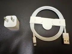 Apple純正 Lightningケーブル USB電源アダプタ セット